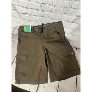 Sea Doo Mens Adventure Cargo Shorts Brown Size M‎ Medium Outdoor Casual New